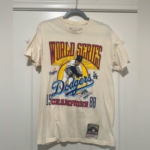 Mitchell & Ness Dodgers World Series Tee